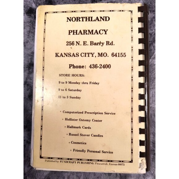 Vintage 1977 Gashland Presbyterian Church Cookbook Kansas City - Picture 2 of 4